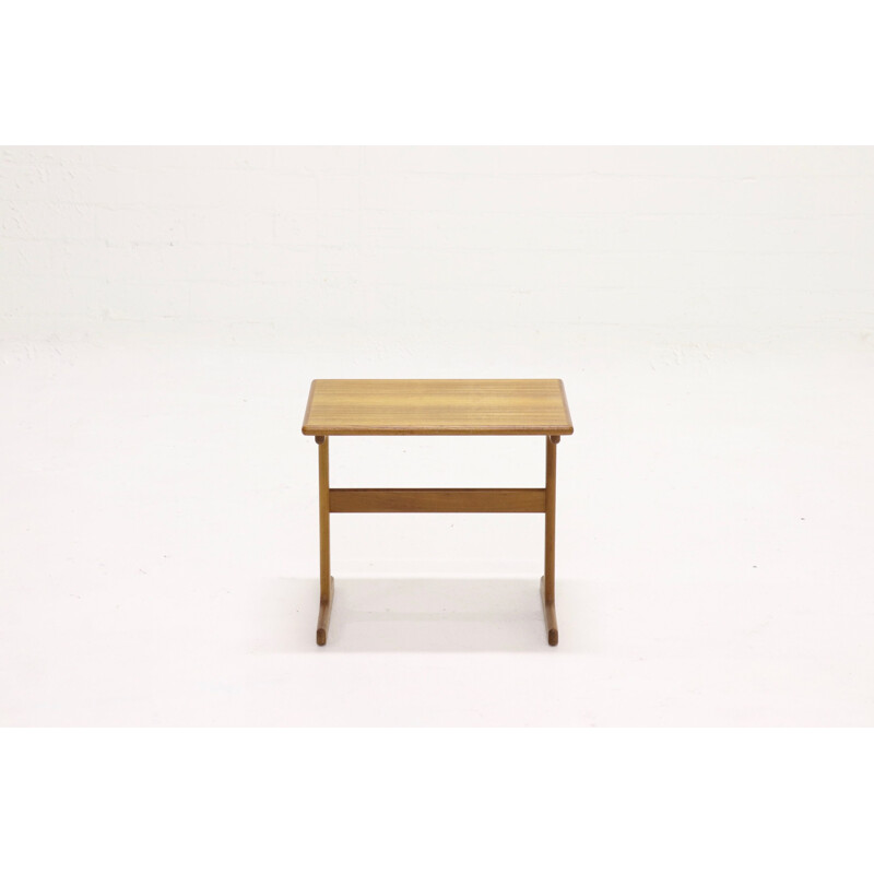 Vintage Danish side table in teak by Kai Kristiansen for VM Møbel