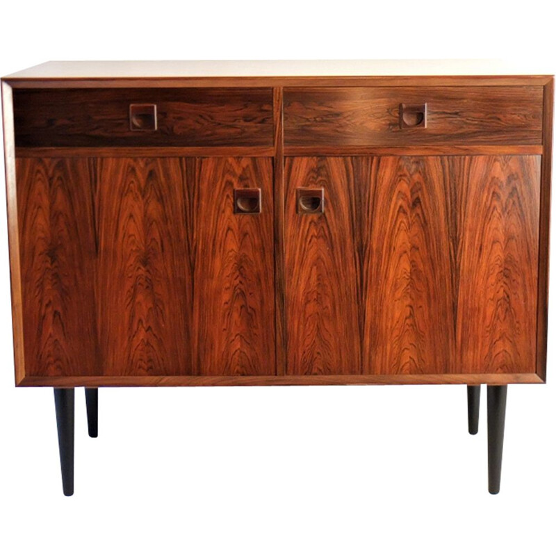 Vintage Danish highboard in rosewood by Brouer