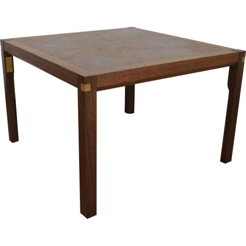 Vintage danish table for Tranekaer Furniture in teak and rosewood