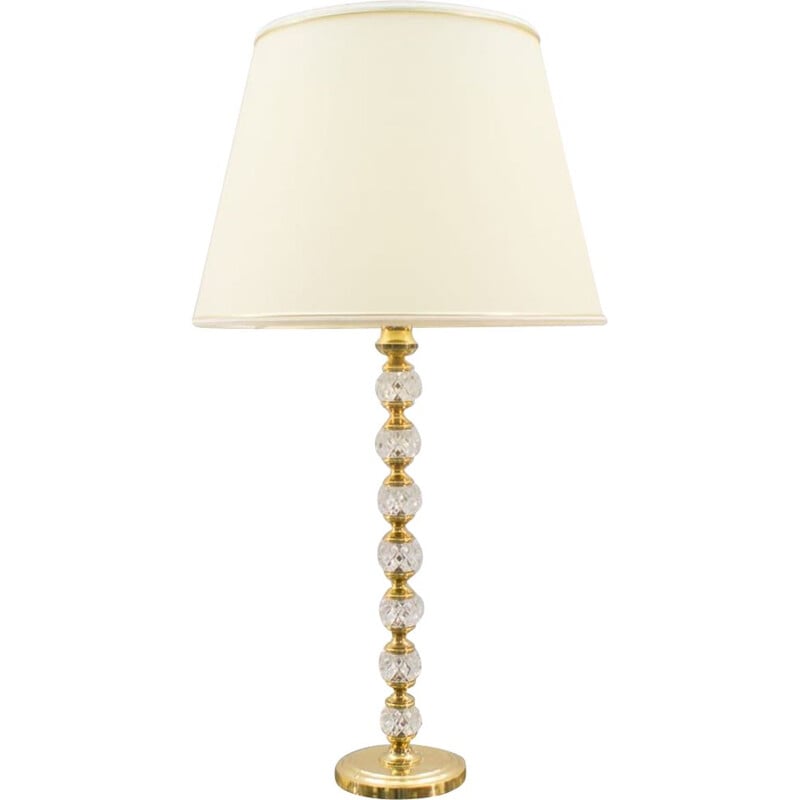 Lampe vintage italienne - laiton hollywood regency