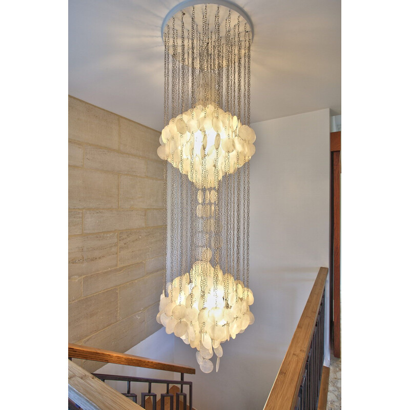 Vintage FUN pendant light by Verner Panton