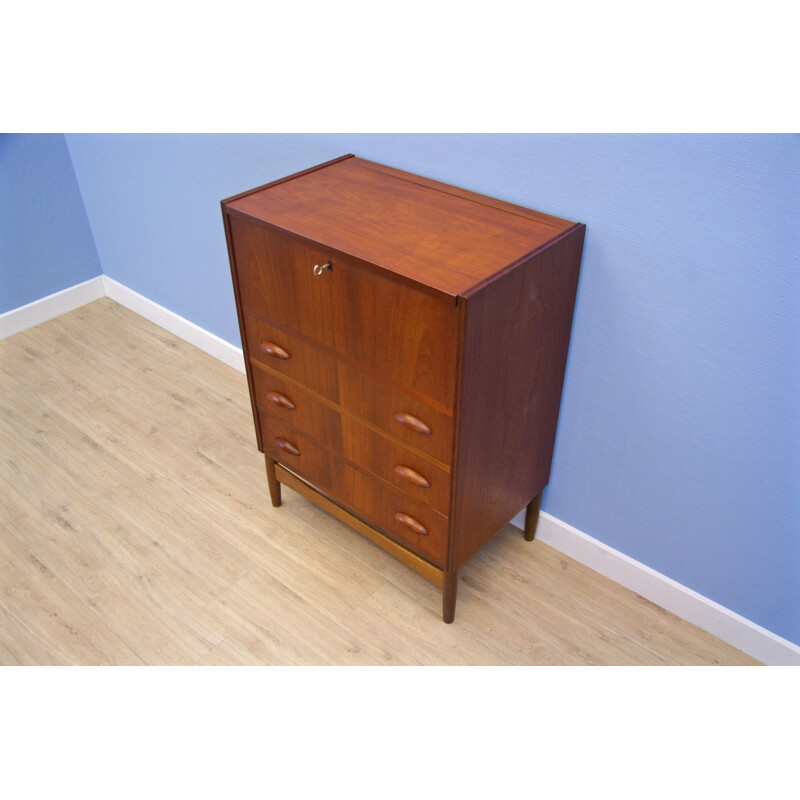 Vintage Danish dressing table in teak