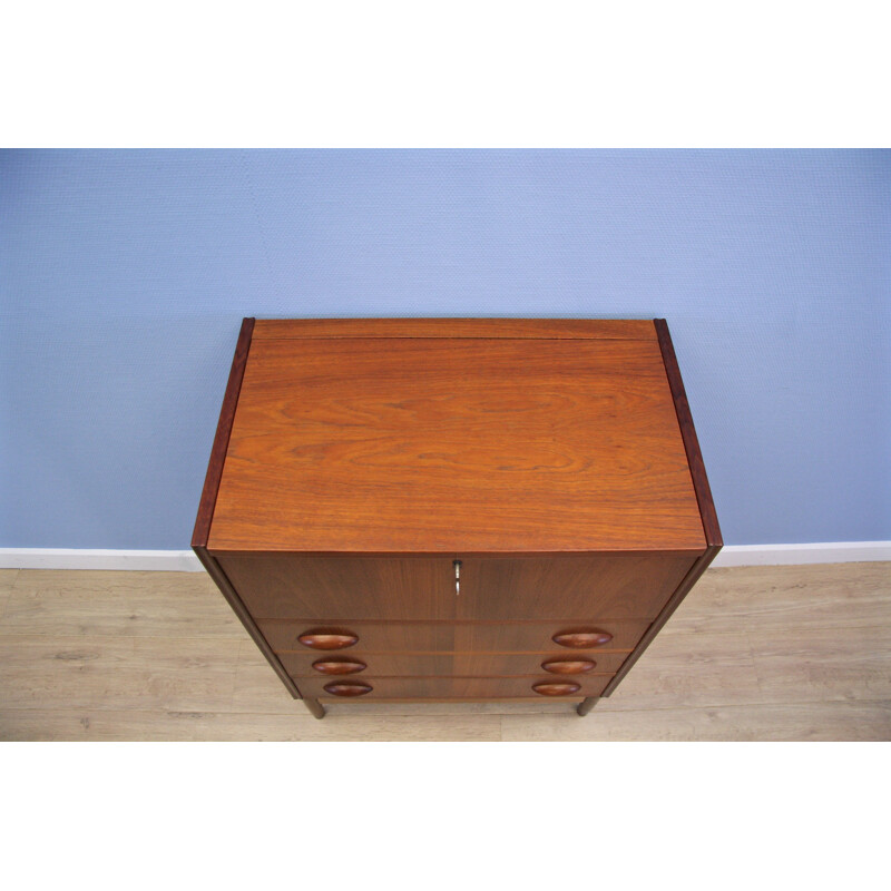 Vintage Danish dressing table in teak