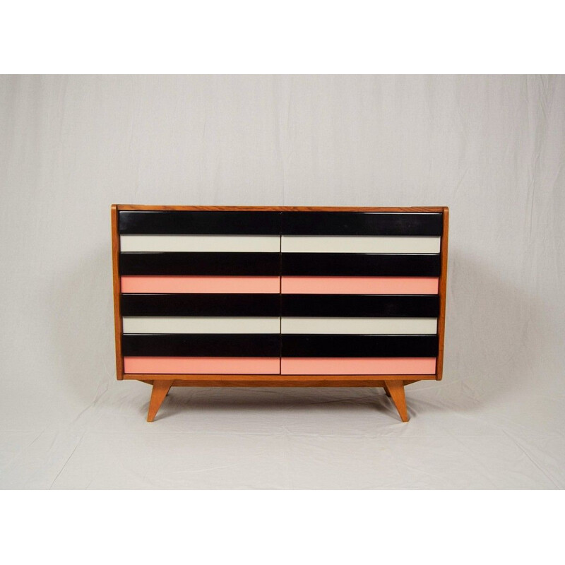 Credenza vintage U-453 di Jiří Jiroutek per Interiér Praha, 1962