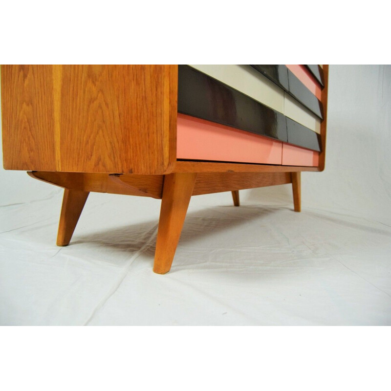 Credenza vintage U-453 di Jiří Jiroutek per Interiér Praha, 1962