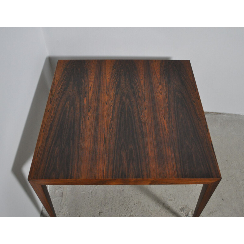 Rosewood Coffee Table by Severin Hansen for Haslev Møbelsnedkeri