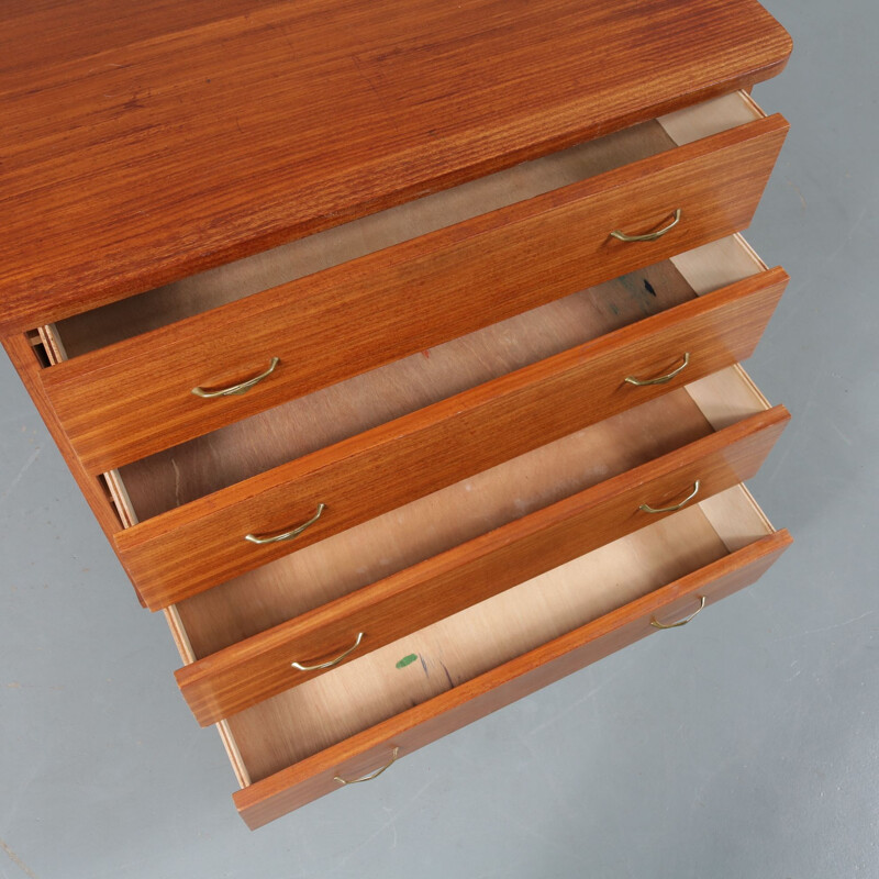 Teak drawer cabinet - 1950s