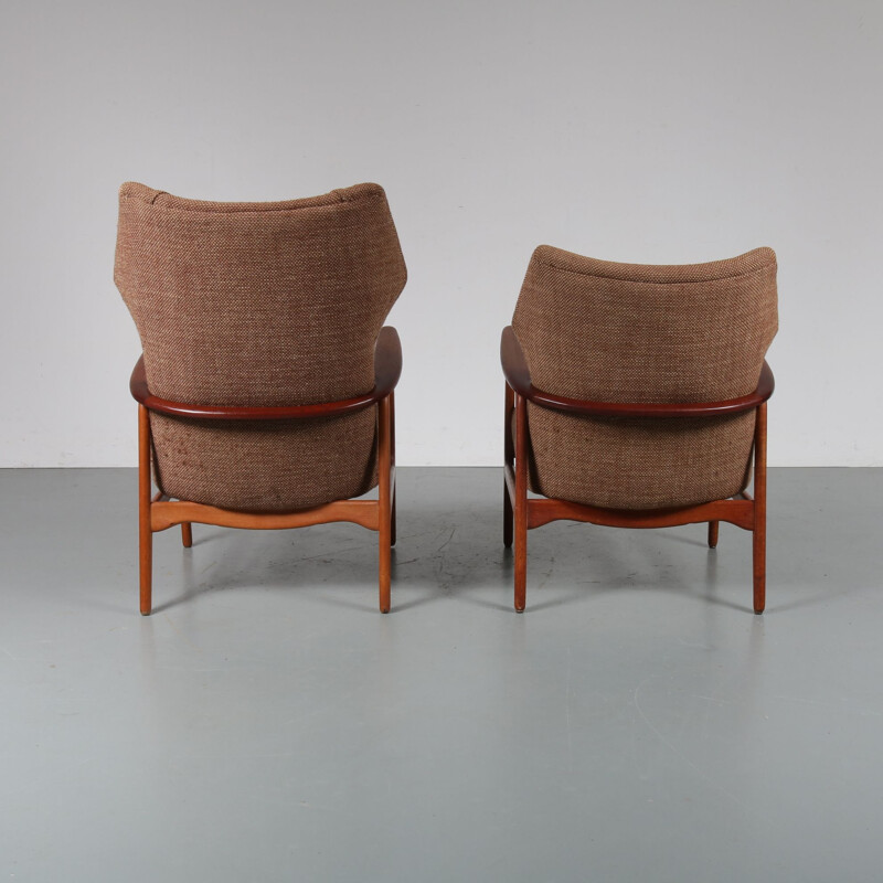 Pair of lounge chairs, Aksel BENDER MADSEN - 1950s