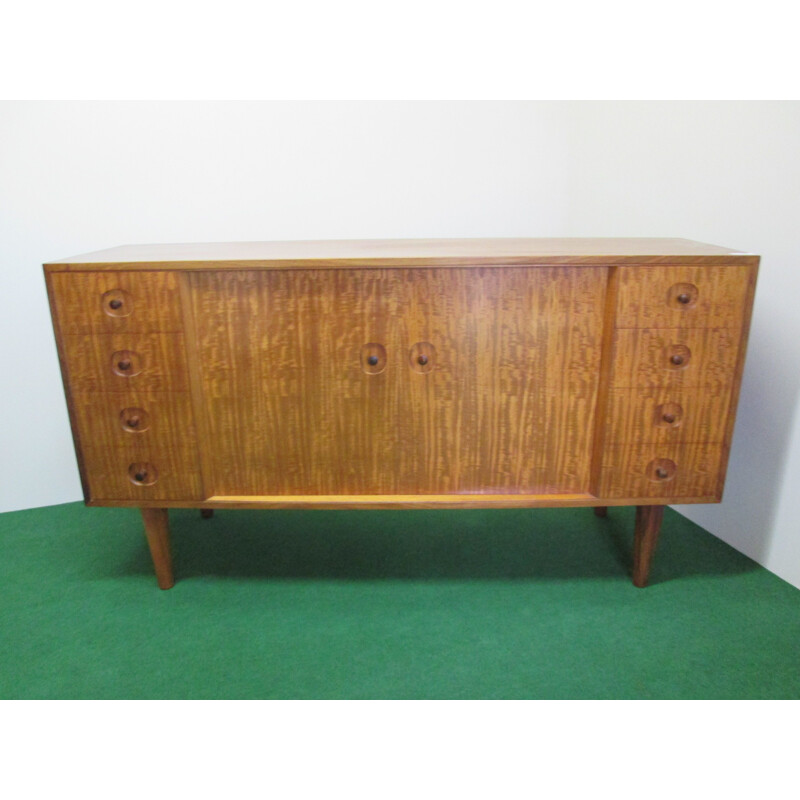 Vintage sideboard in sycamore wood