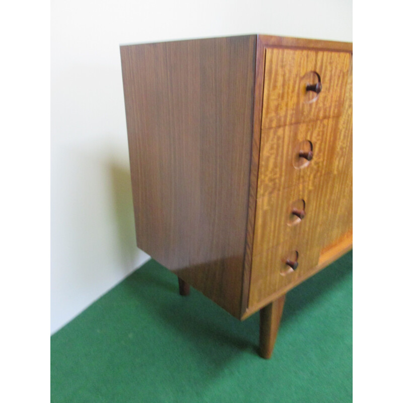 Vintage sideboard in sycamore wood