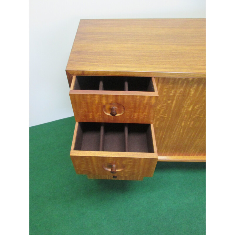 Vintage sideboard in sycamore wood