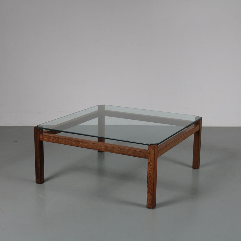 Vintage Dutch coffee table by Kho Liang ie