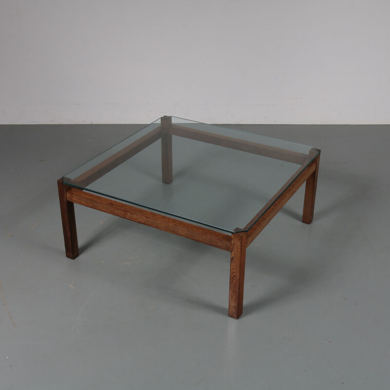 Vintage Dutch coffee table by Kho Liang ie