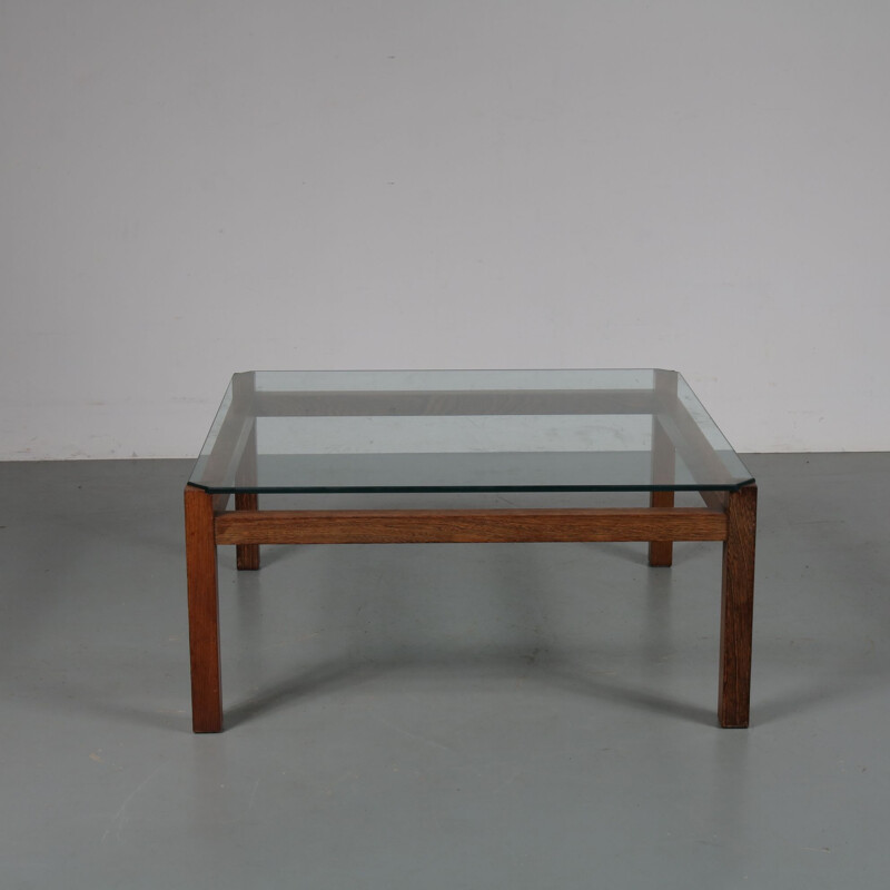 Vintage Dutch coffee table by Kho Liang ie