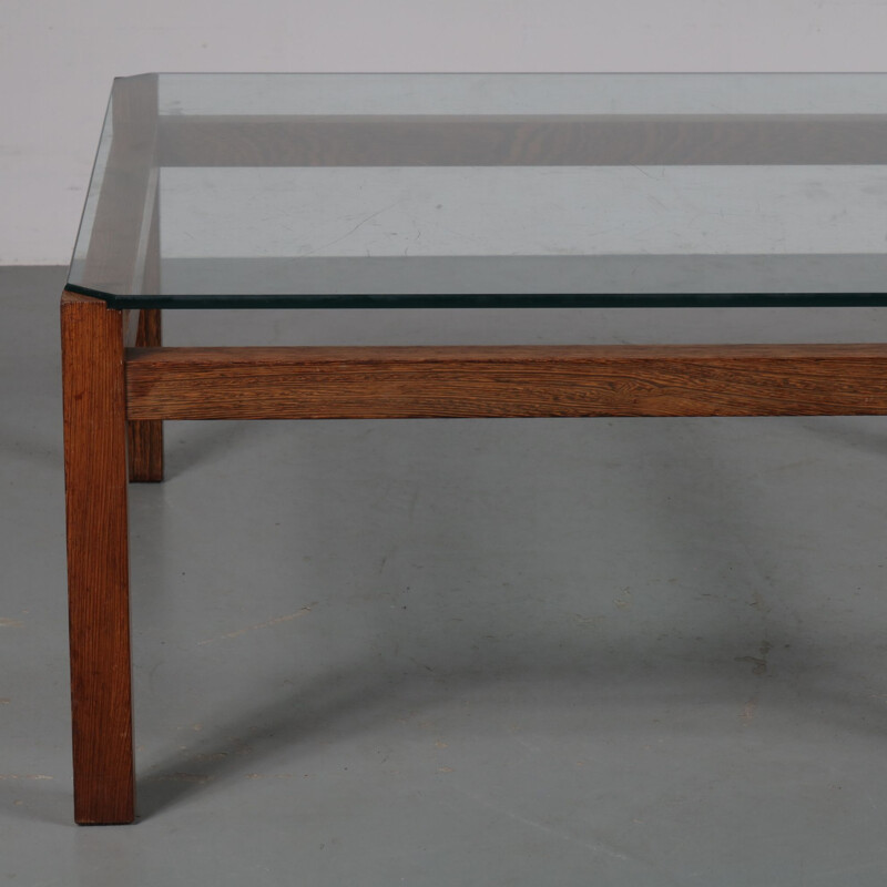 Vintage Dutch coffee table by Kho Liang ie