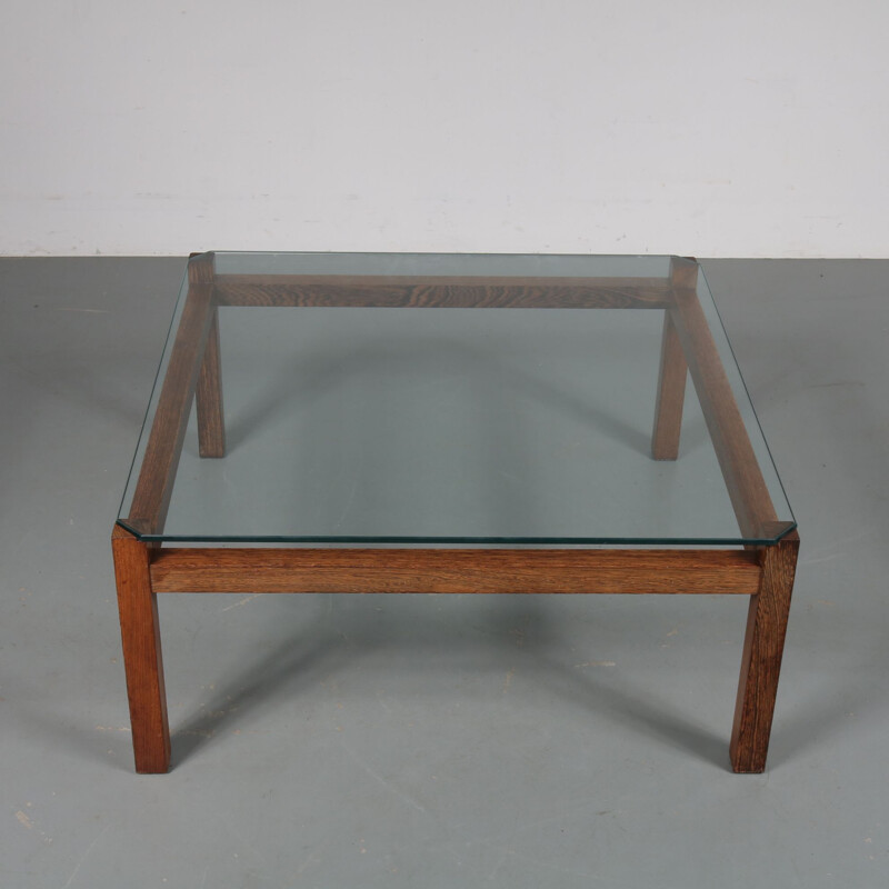 Vintage Dutch coffee table by Kho Liang ie