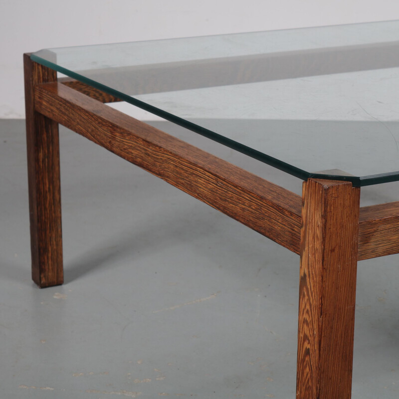 Vintage Dutch coffee table by Kho Liang ie