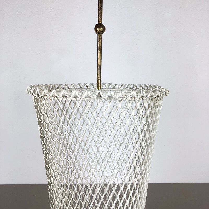 Vintage metal umbrella stand, France 1960