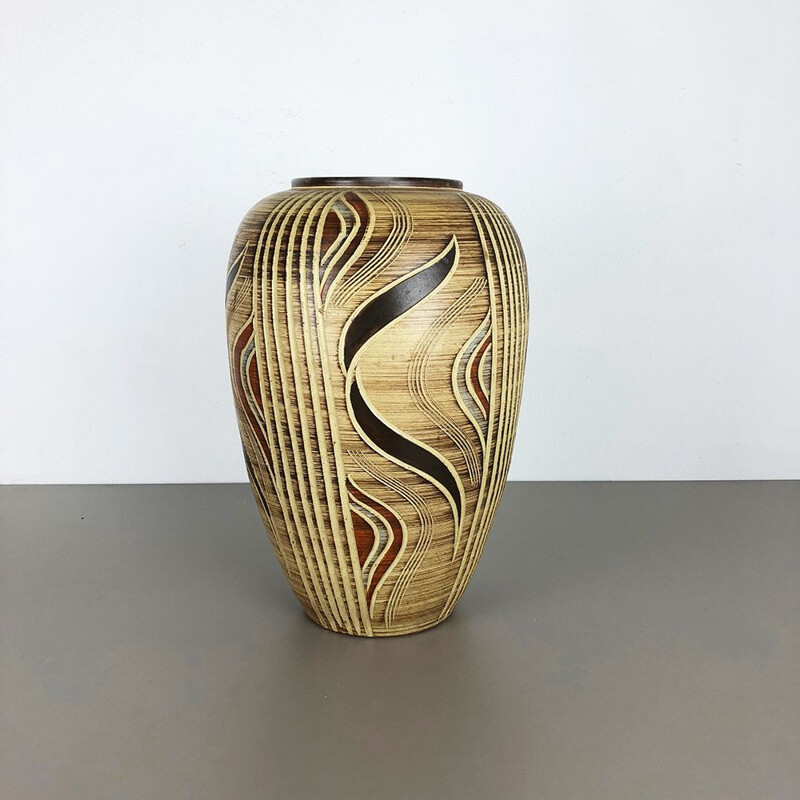Vintage-Vase aus Keramik von Sawa Ceramics, Deutschland 1960