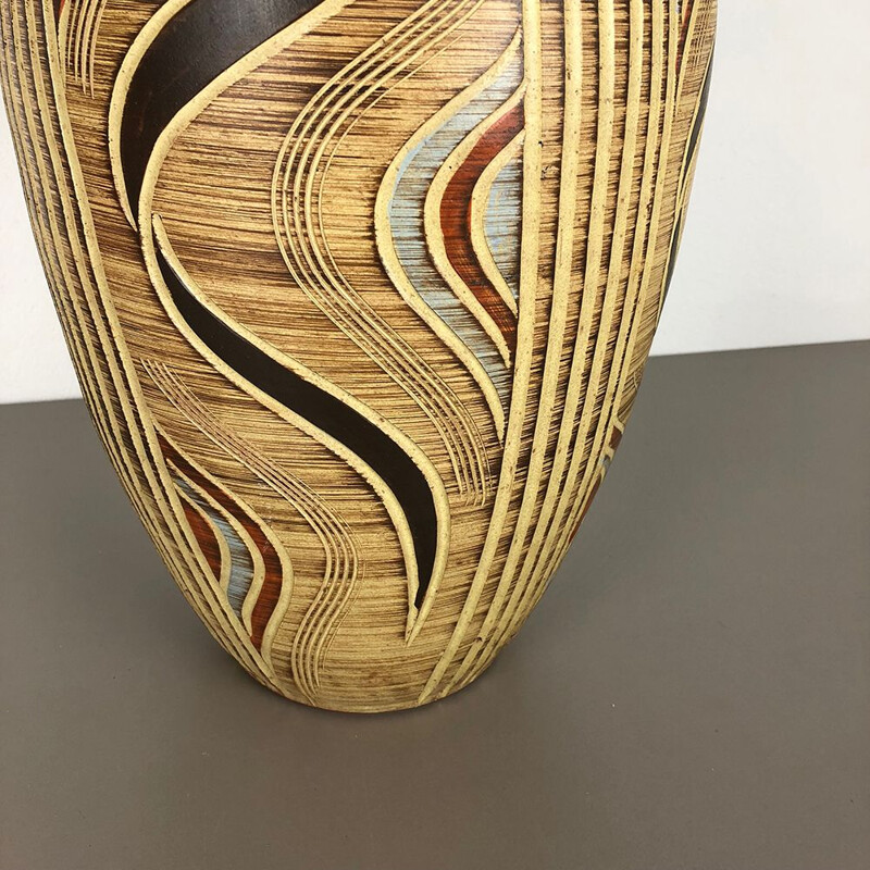 Vaso in ceramica vintage di Sawa Ceramics, Germania 1960