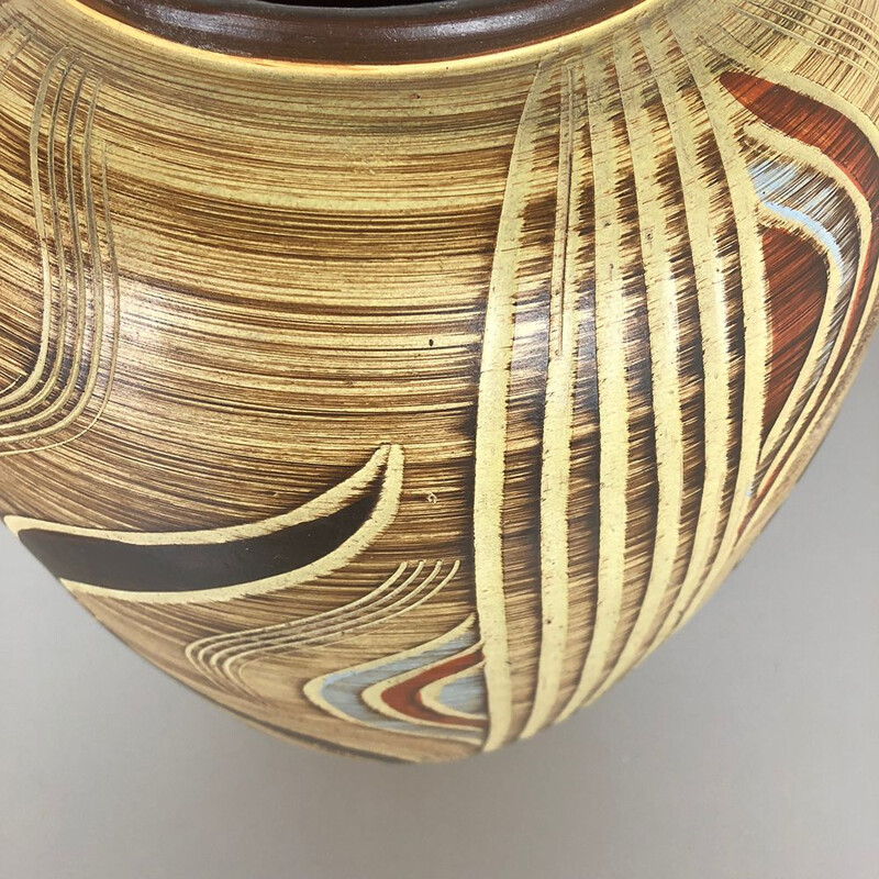 Jarrón vintage de cerámica de Sawa Ceramics, Alemania 1960