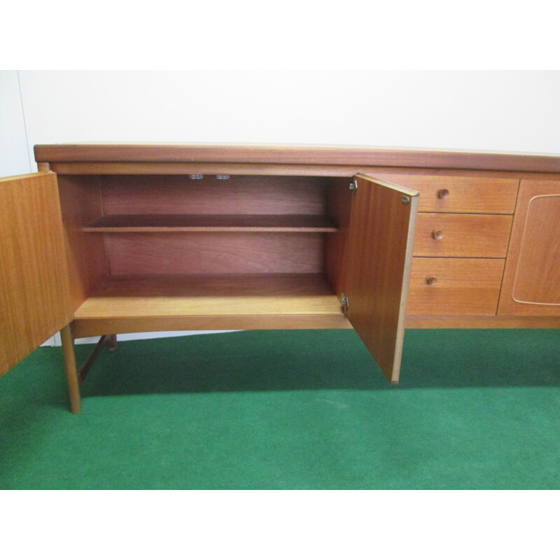 Long vintage sideboard in teak