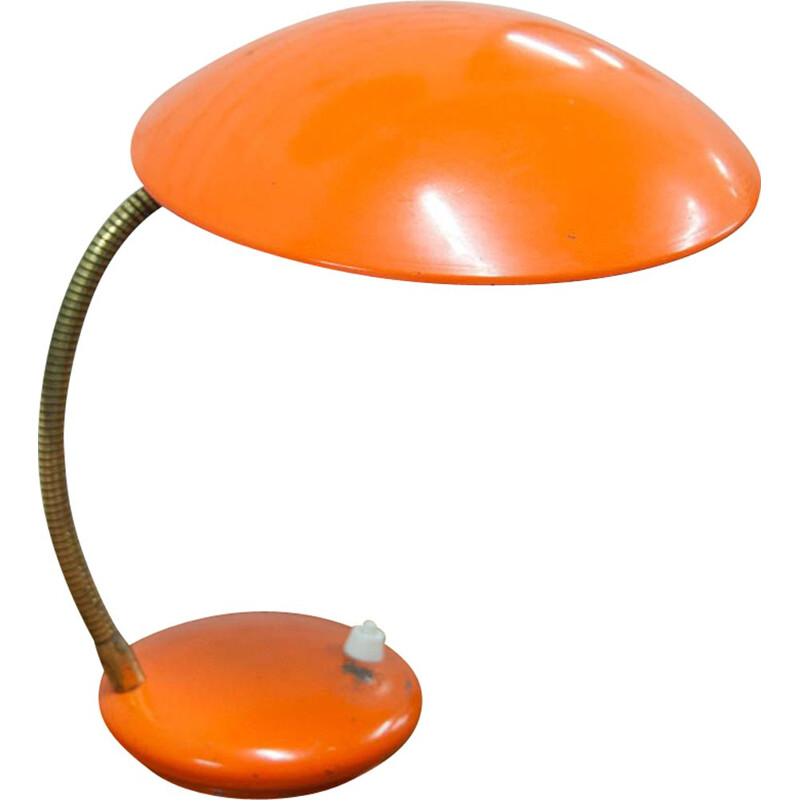 Lampe vintage orange