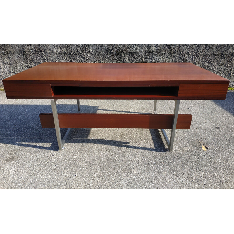 Vintage desk by Henri Lesêtre and Claude Gaillard