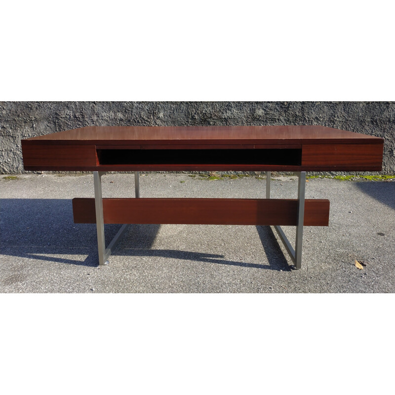 Vintage desk by Henri Lesêtre and Claude Gaillard