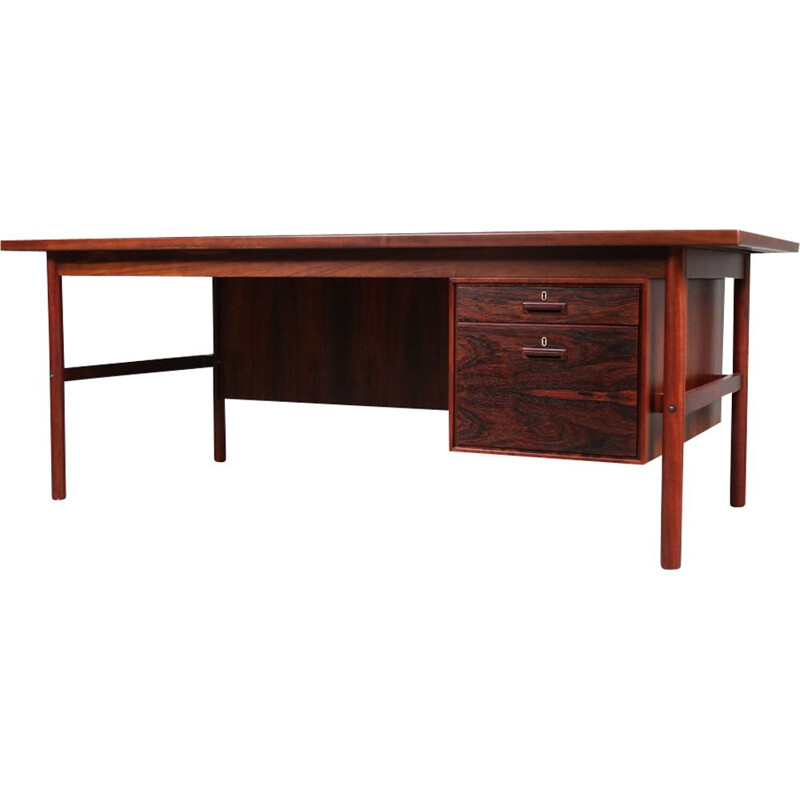 Vintage Danish desk by Arne Vodder for Sibast