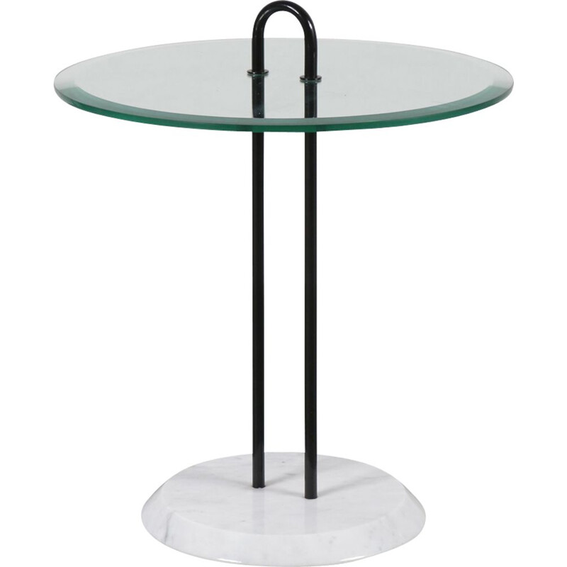 Vintage Italian side table in marble by Cattelan Italia