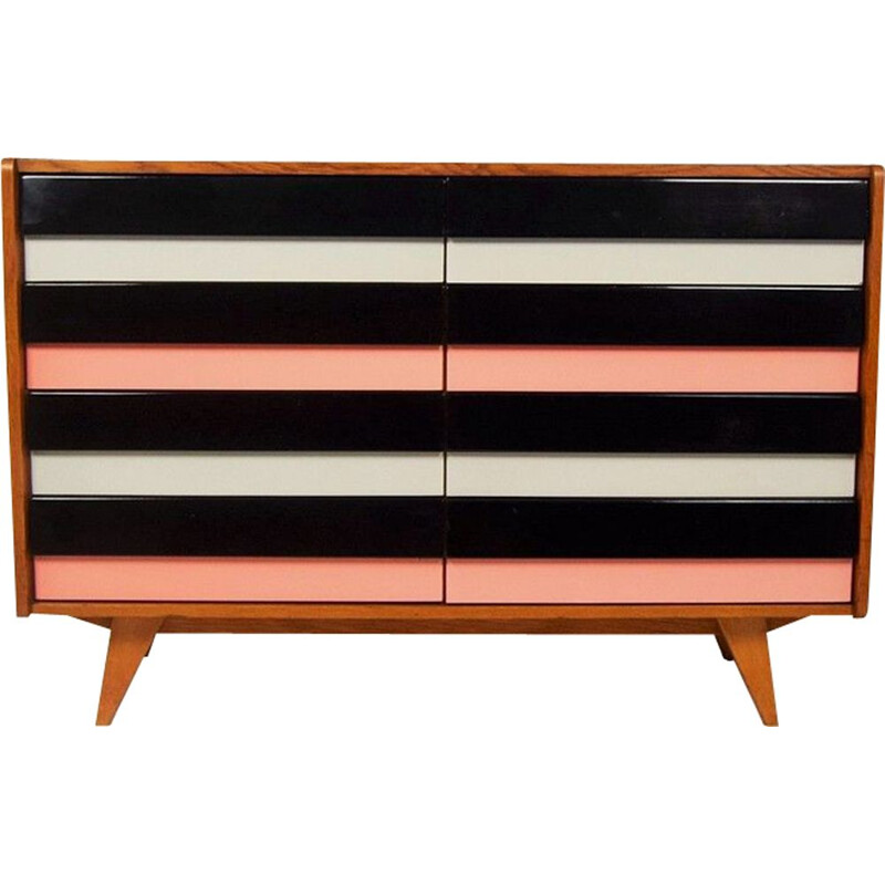 Buffet vintage U-453 par Jiroutek pour Interiér Praha, 1962