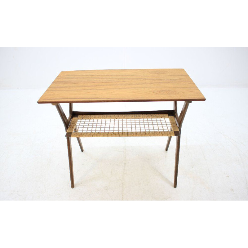 Vintage Scandinavian side table in teak