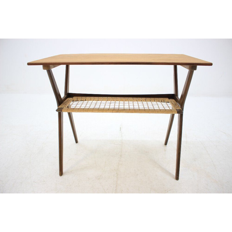 Vintage Scandinavian side table in teak