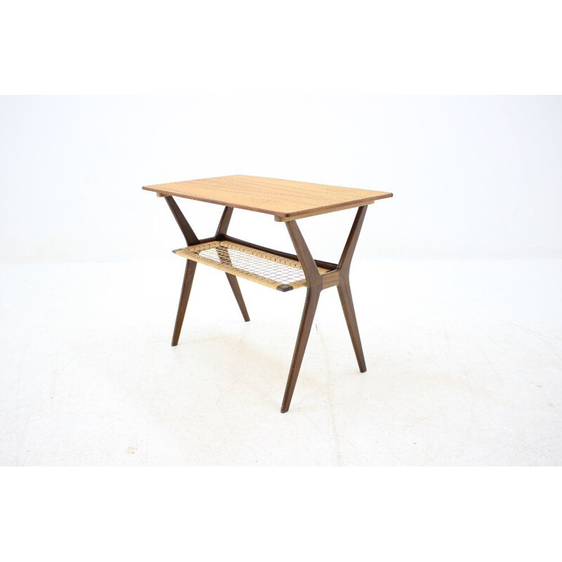 Vintage Scandinavian side table in teak