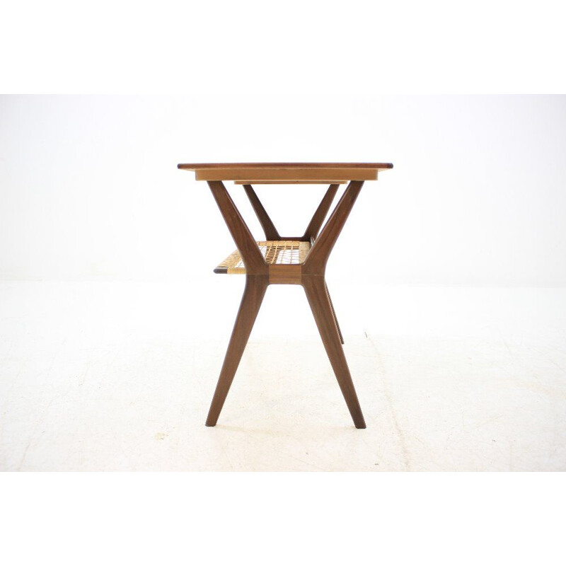 Vintage Scandinavian side table in teak