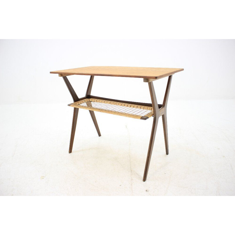 Vintage Scandinavian side table in teak