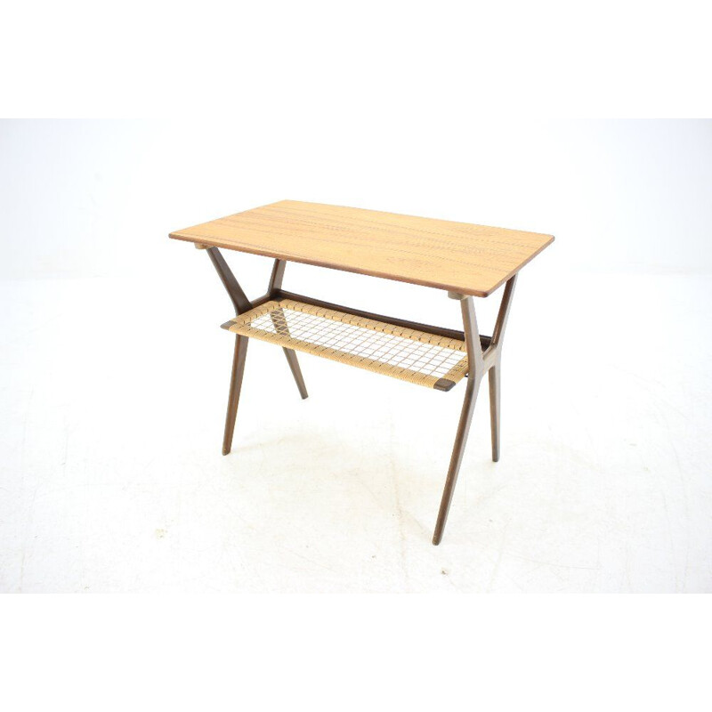 Vintage Scandinavian side table in teak