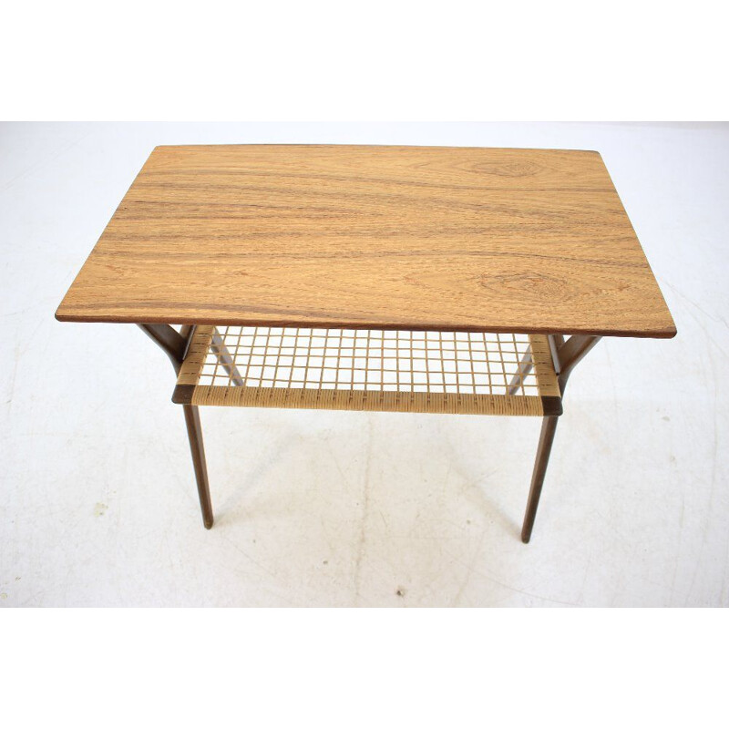 Vintage Scandinavian side table in teak