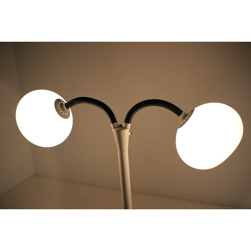 Vintage Dijkstra floor lamp in plastic