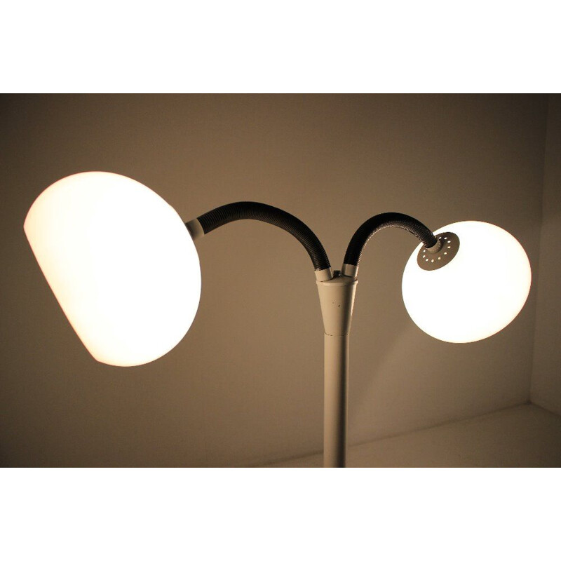 Vintage Dijkstra floor lamp in plastic