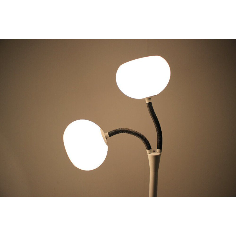 Vintage Dijkstra floor lamp in plastic