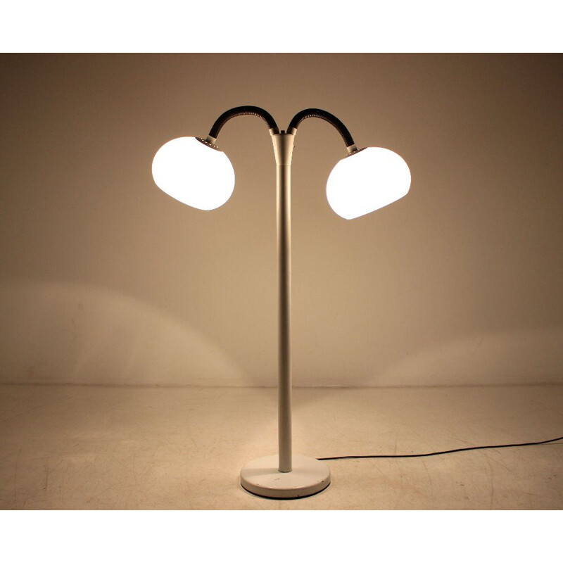 Vintage Dijkstra floor lamp in plastic