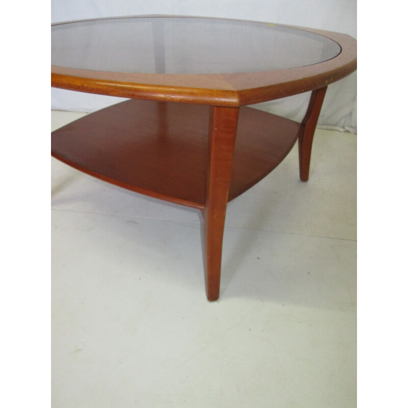 Table basse vintage en teck 