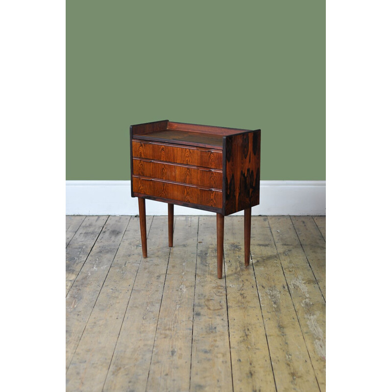 Vintage Danish chest of drawers in rosewood