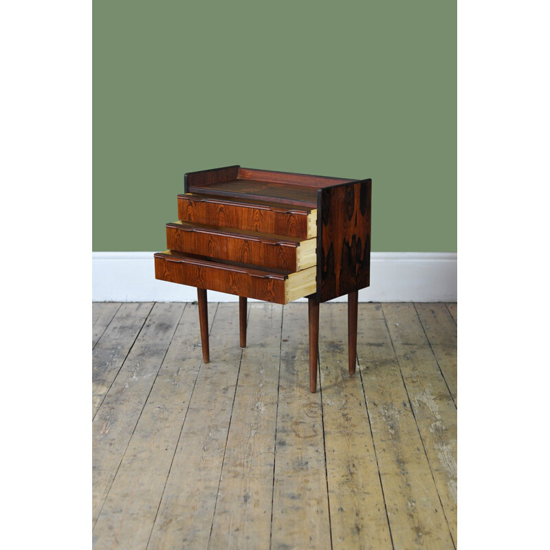 Vintage Danish chest of drawers in rosewood