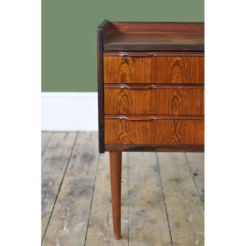 Vintage Danish chest of drawers in rosewood