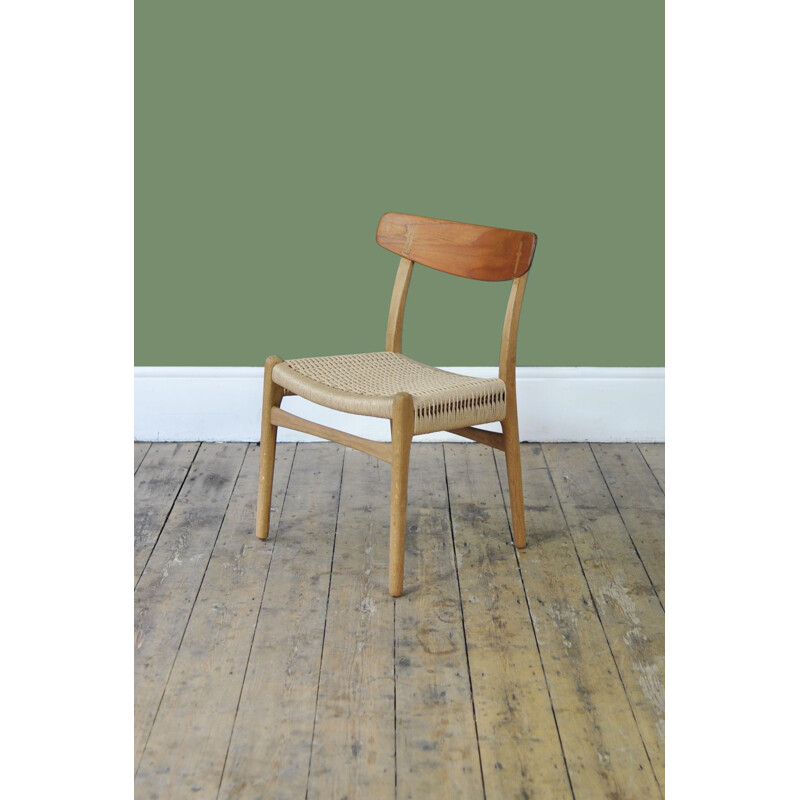 Suite de 6 chaises CH23 par Hans Wegner pour Carl Hansen