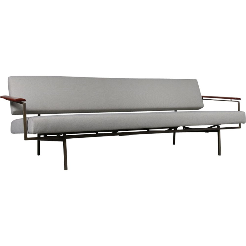 Dutch grey sleeping sofa, Rob PARRY - 1960s