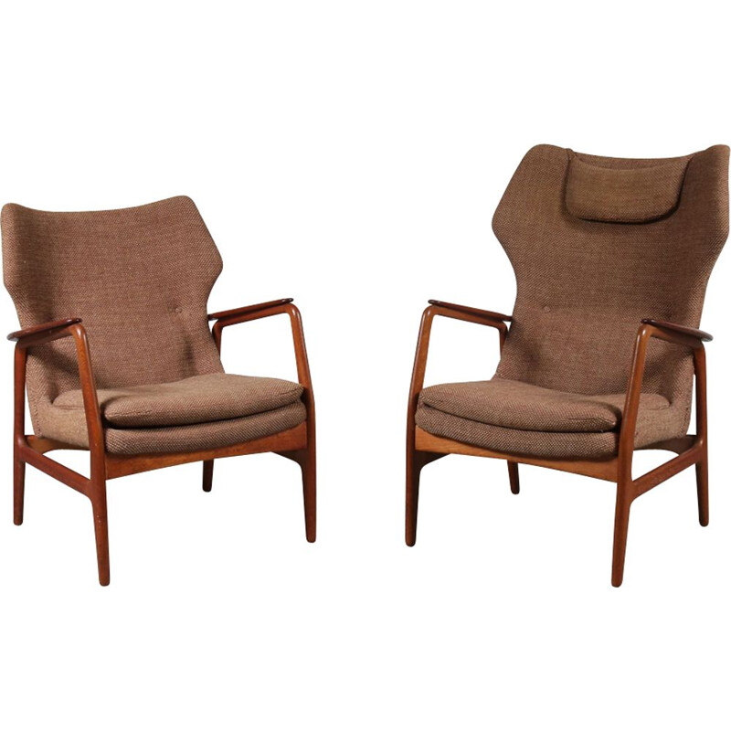 Pair of lounge chairs, Aksel BENDER MADSEN - 1950s